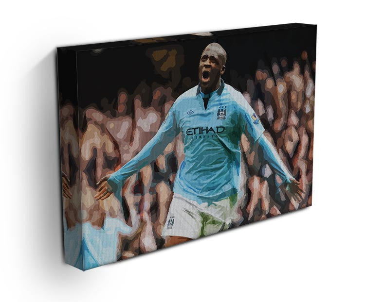 Yaya Toure Print - Canvas Art Rocks - 3