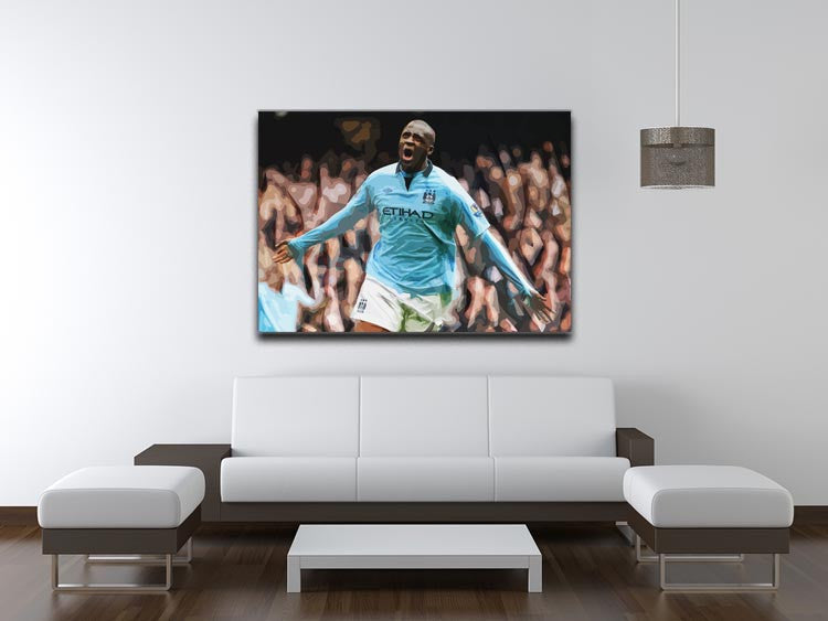 Yaya Toure Print - Canvas Art Rocks - 4