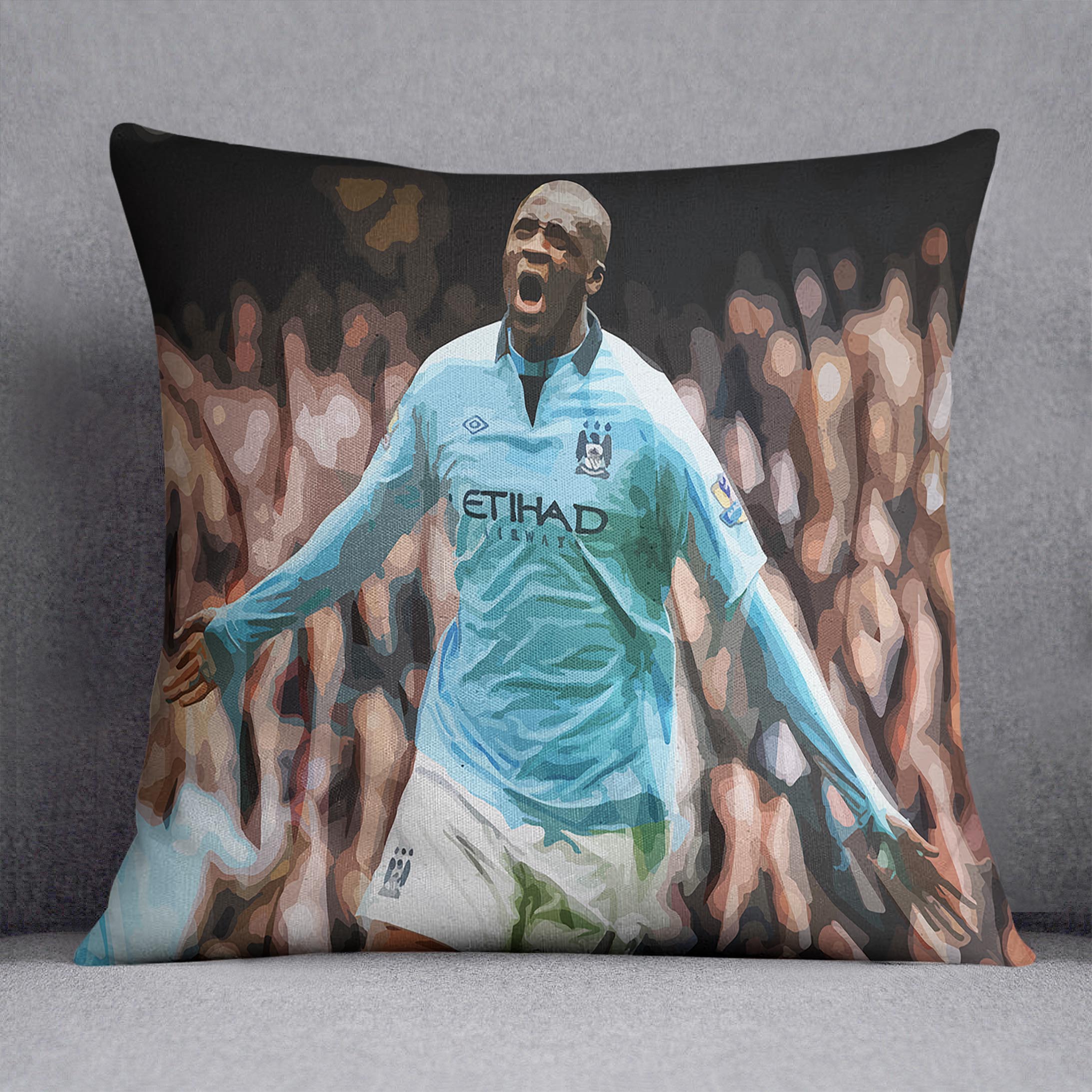 Yaya Toure Celebration Cushion