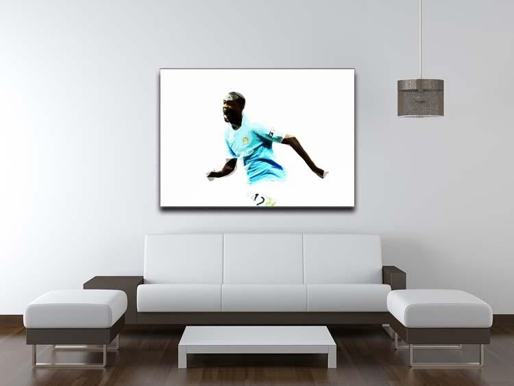 Yaya Toure Canvas Print or Poster