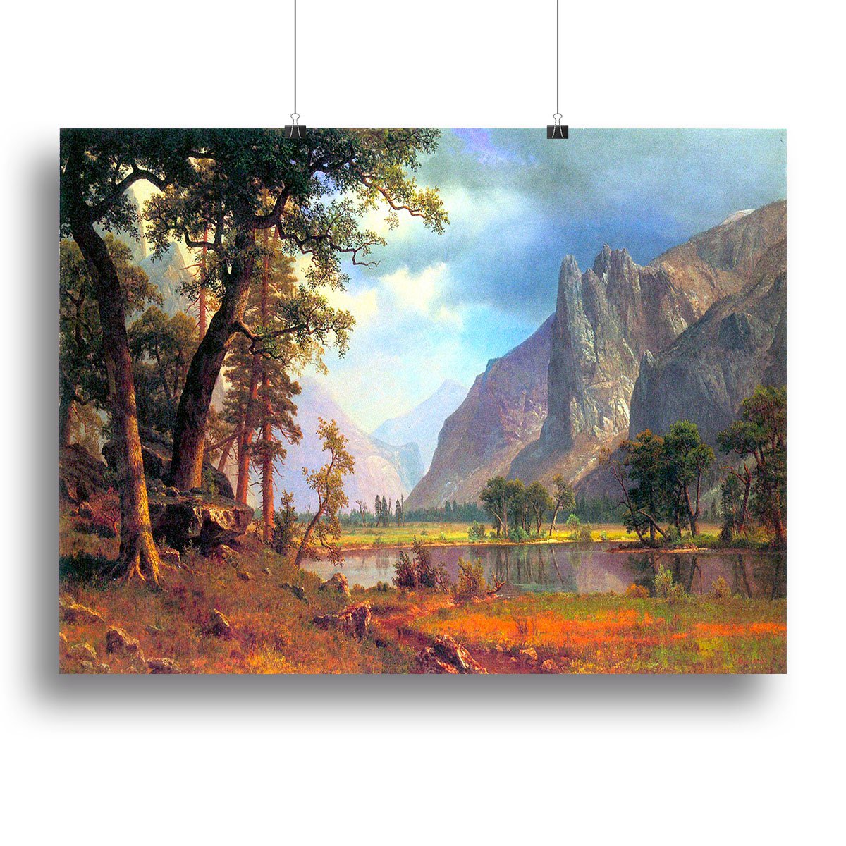 Yosemite Valley 2 by Bierstadt Canvas Print or Poster