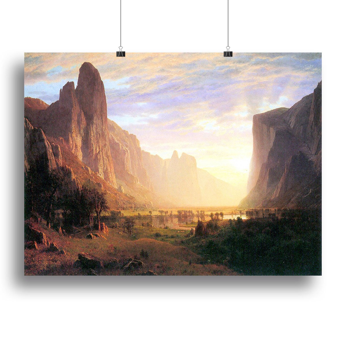 Yosemite Valley 3 by Bierstadt Canvas Print or Poster