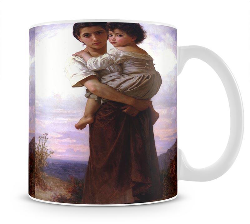 Young Gypsies By Bouguereau Mug - Canvas Art Rocks - 1