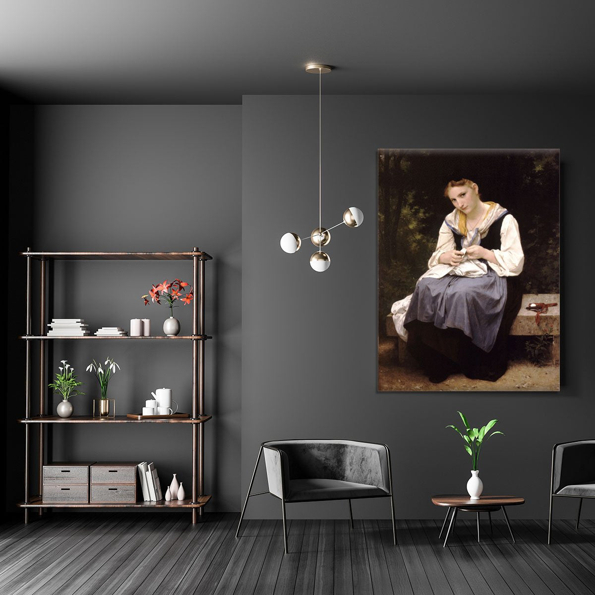 Young Worker By Bouguereau Canvas Print or Poster