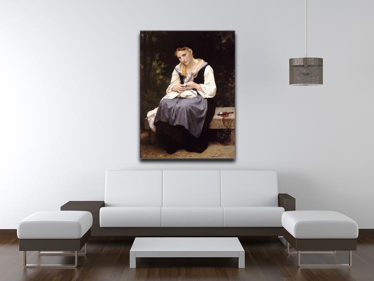 Young Worker By Bouguereau Canvas Print or Poster - Canvas Art Rocks - 4