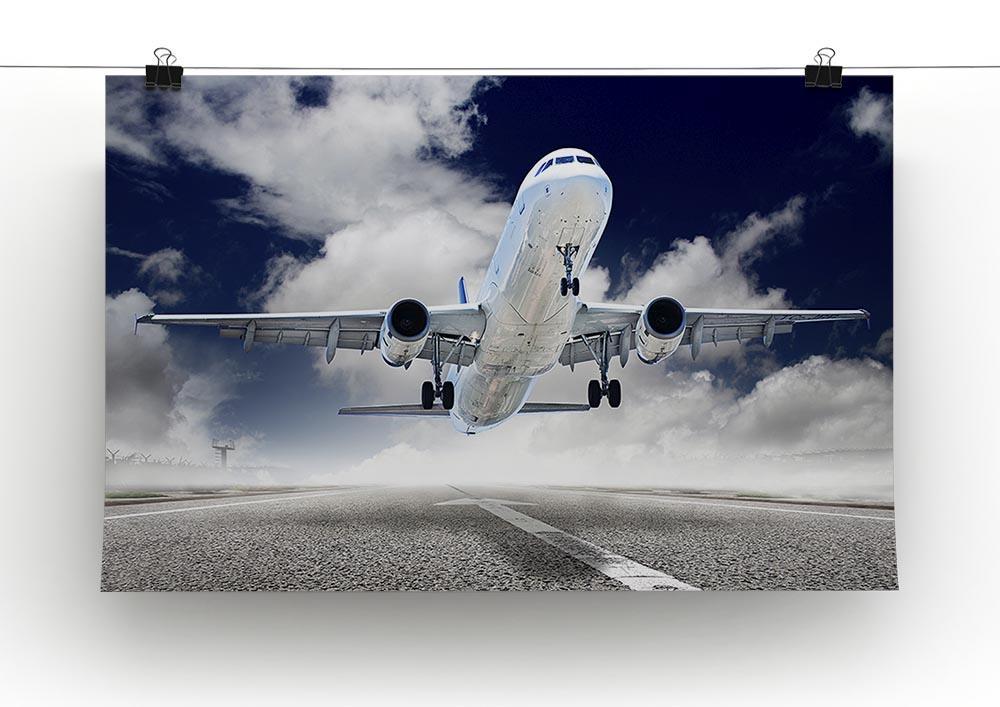 airplane take-off Canvas Print or Poster - Canvas Art Rocks - 2