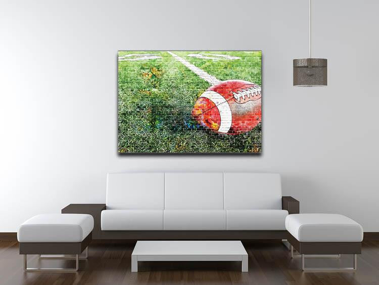 American Football Canvas Print or Poster - Canvas Art Rocks