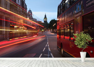 dawn breaking over the city of westminster Wall Mural Wallpaper - Canvas Art Rocks - 4