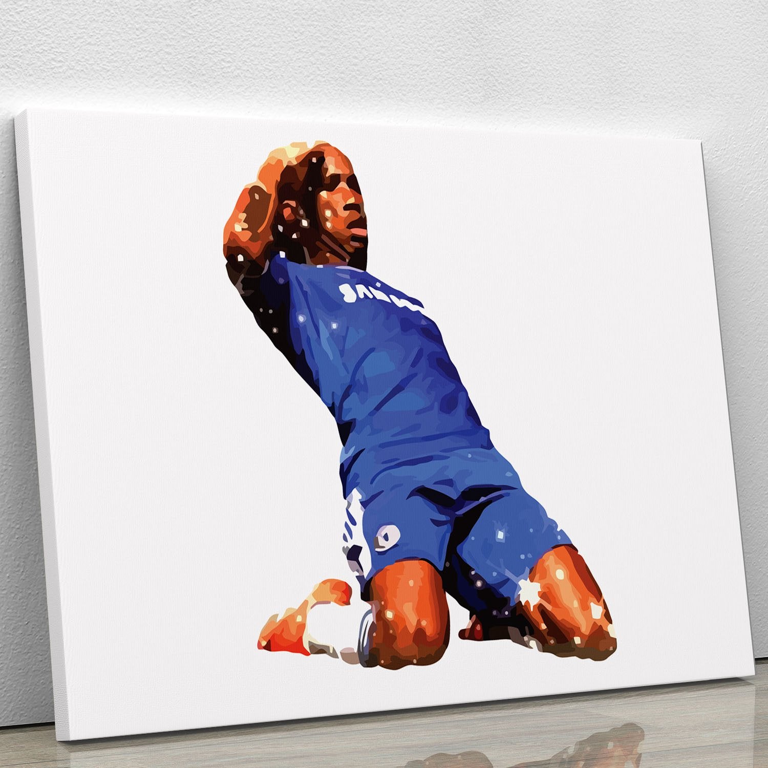 Didier Drogba Goalscorer Canvas Print or Poster