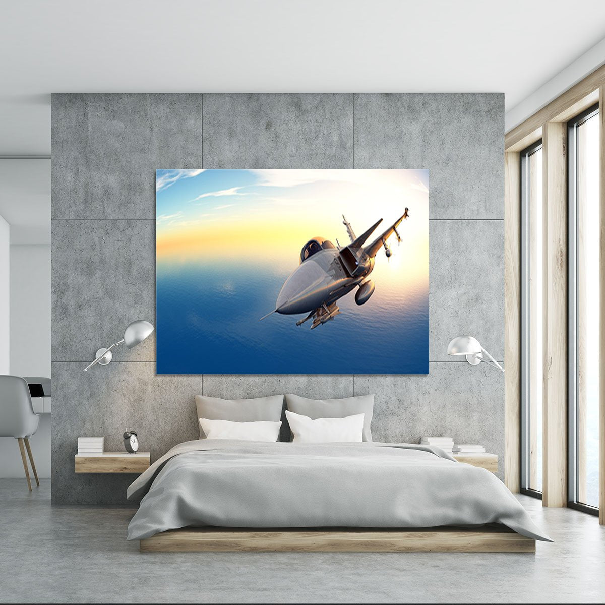 fighter 2 Canvas Print or Poster
