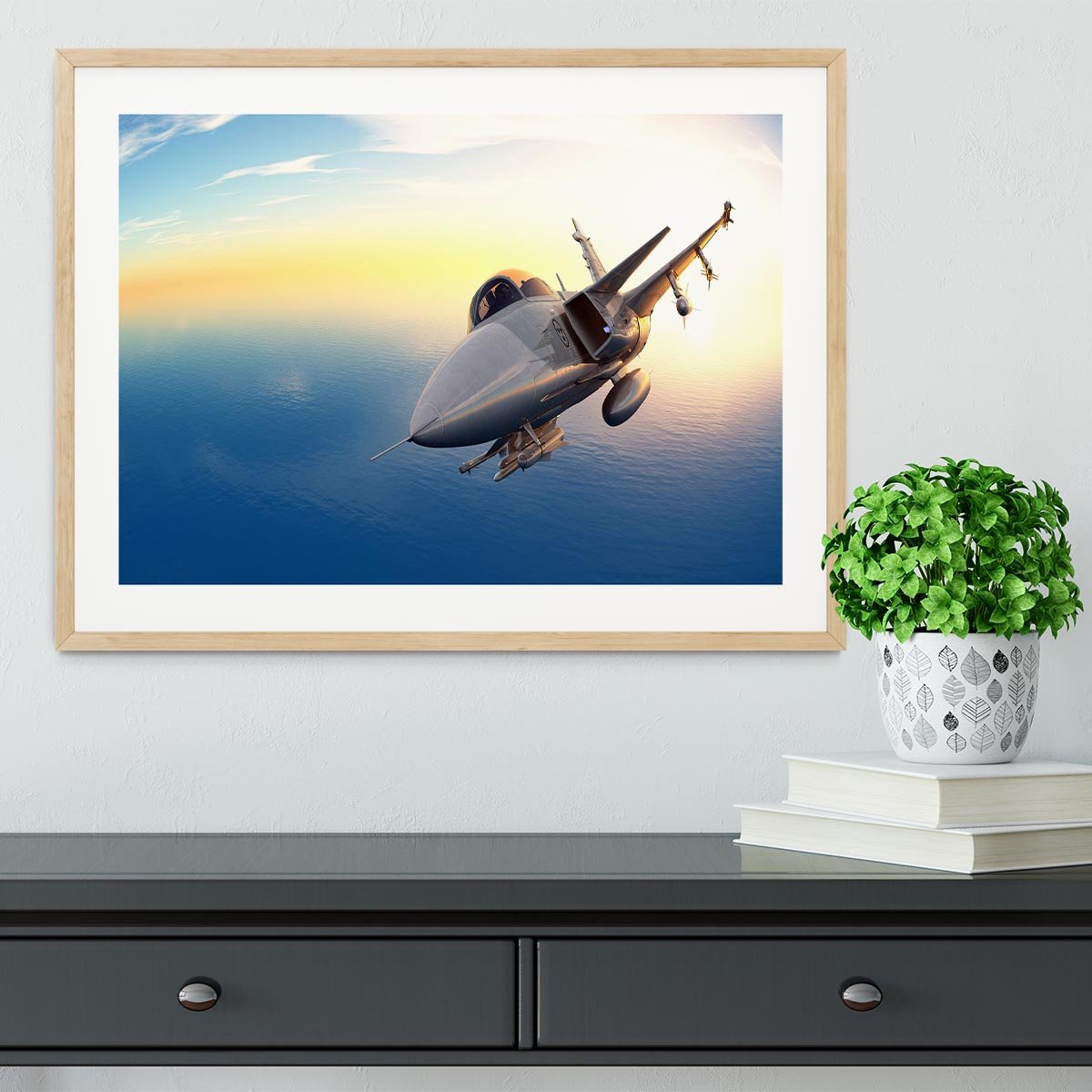 fighter 2 Framed Print - Canvas Art Rocks - 3