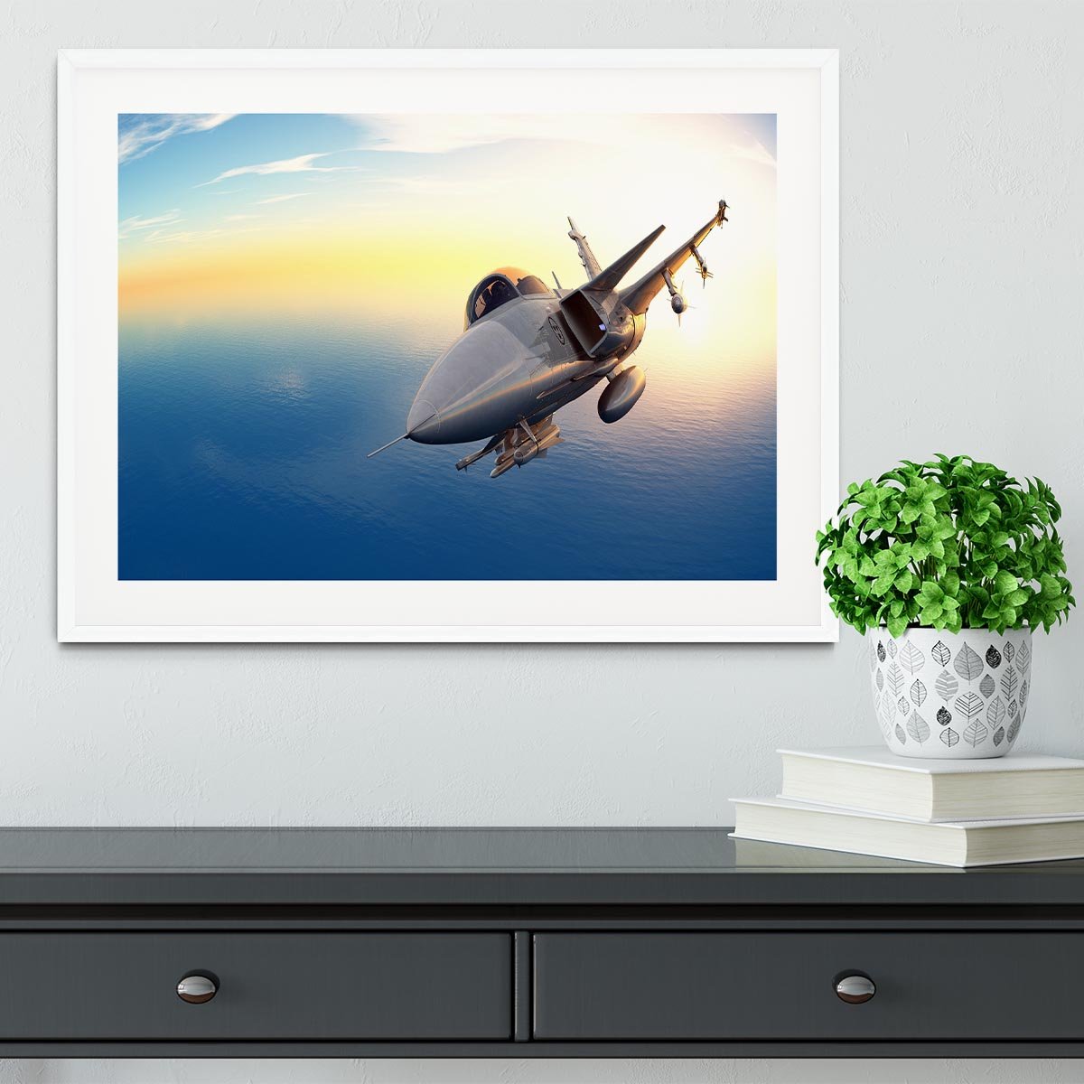 fighter 2 Framed Print - Canvas Art Rocks - 5