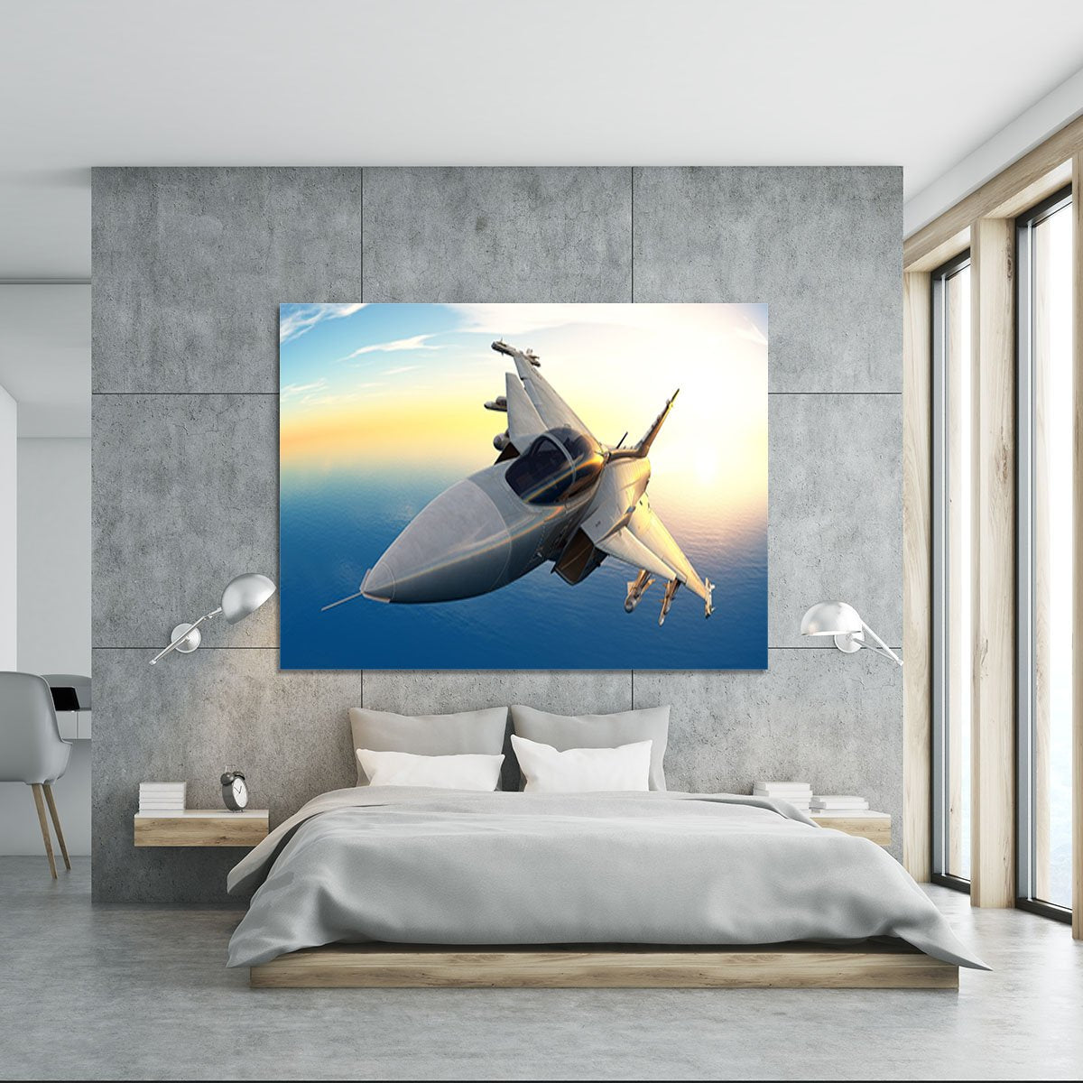 fighter Canvas Print or Poster