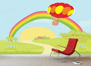 hot air balloon Wall Mural Wallpaper - Canvas Art Rocks - 3