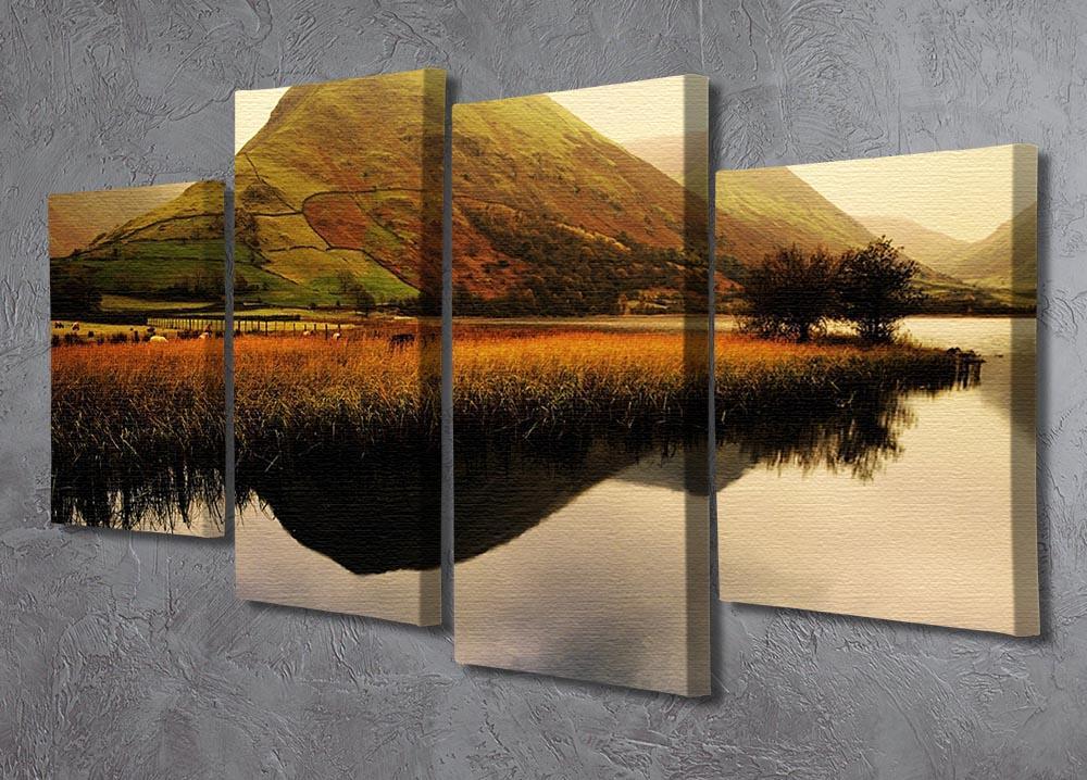 lake district 4 Split Panel Canvas  - Canvas Art Rocks - 2