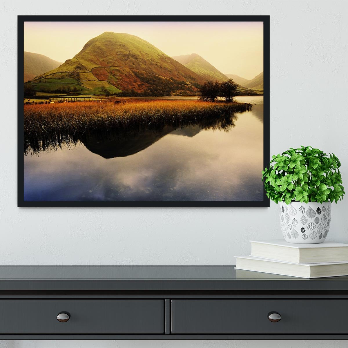 lake district Framed Print - Canvas Art Rocks - 2