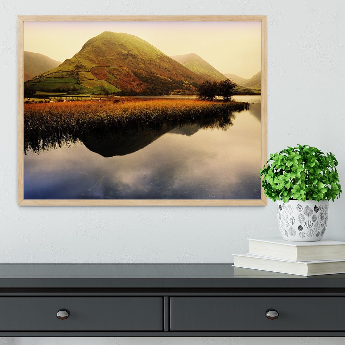 lake district Framed Print - Canvas Art Rocks - 4