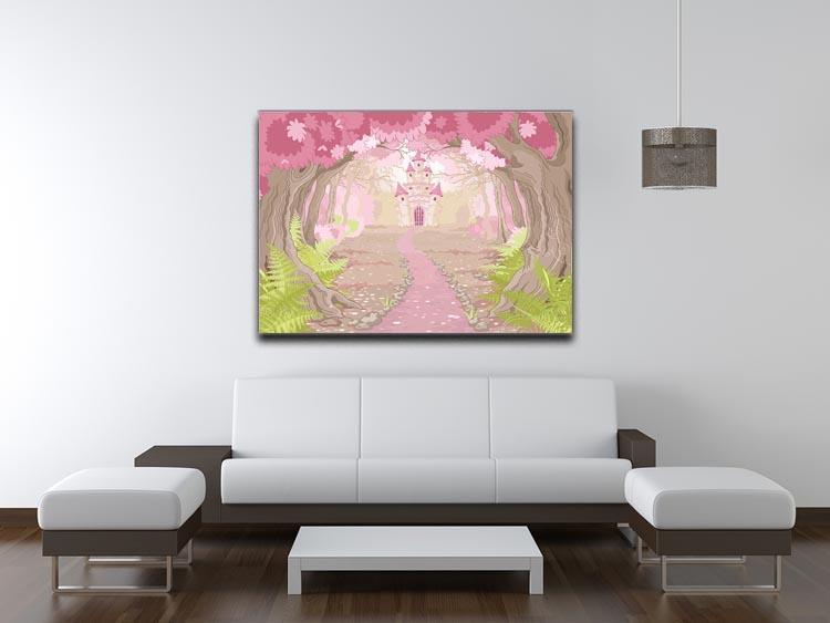 magic fairy tale princess castle Canvas Print or Poster - Canvas Art Rocks - 4