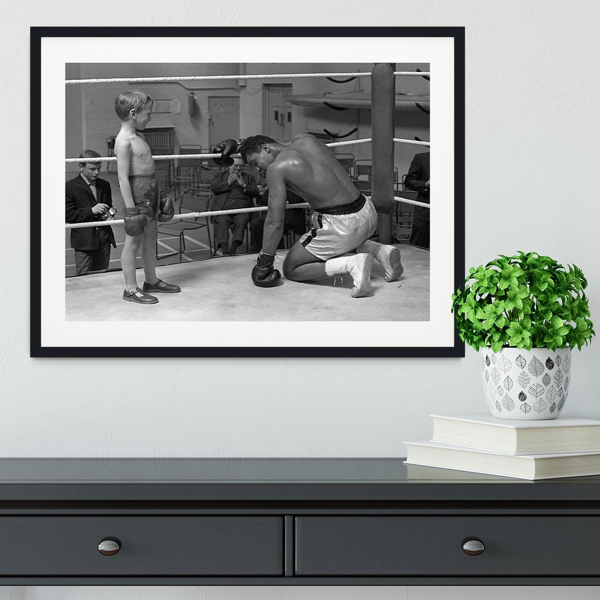 muhammad ali 2 Framed Print - Canvas Art Rocks - 1