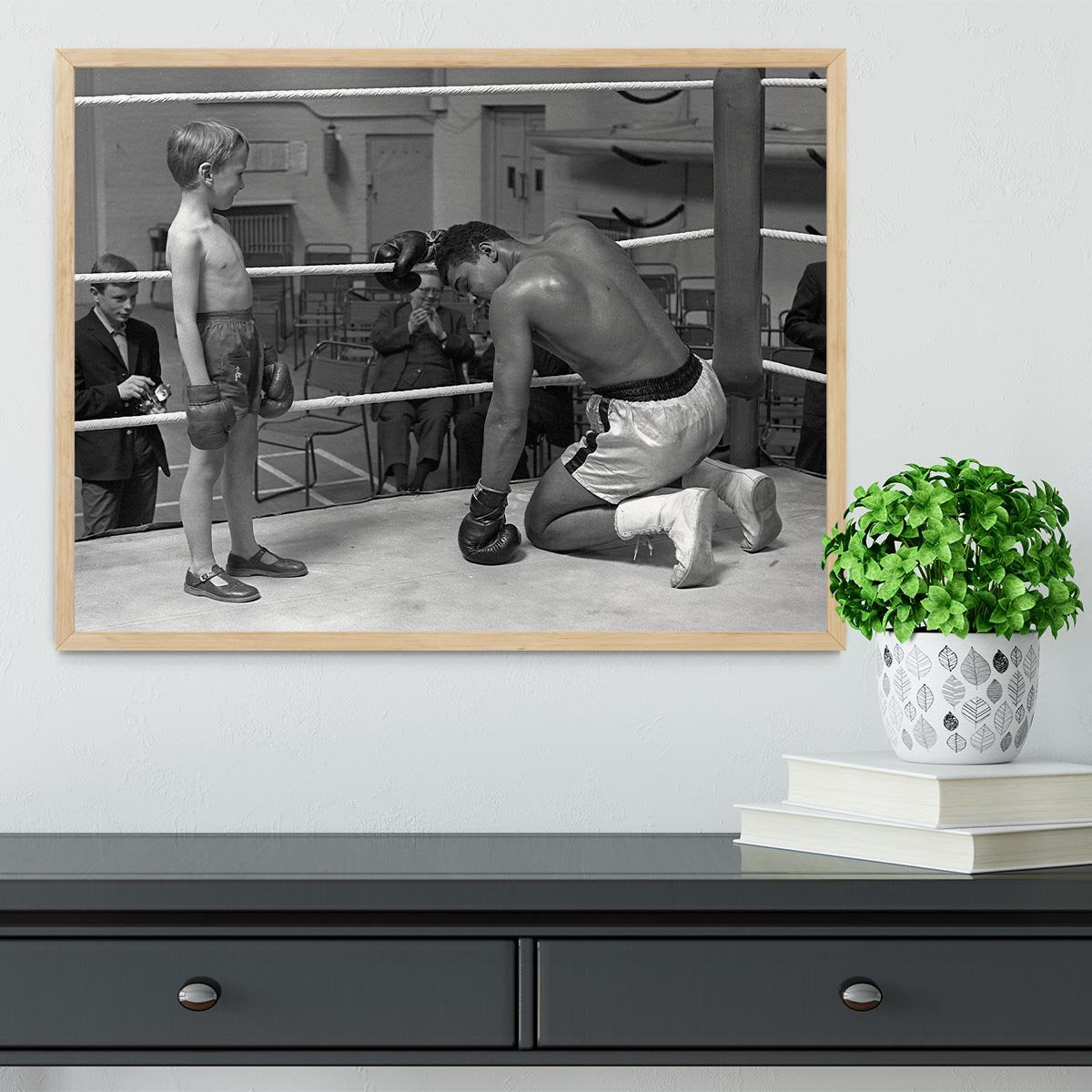 muhammad ali 2 Framed Print - Canvas Art Rocks - 4