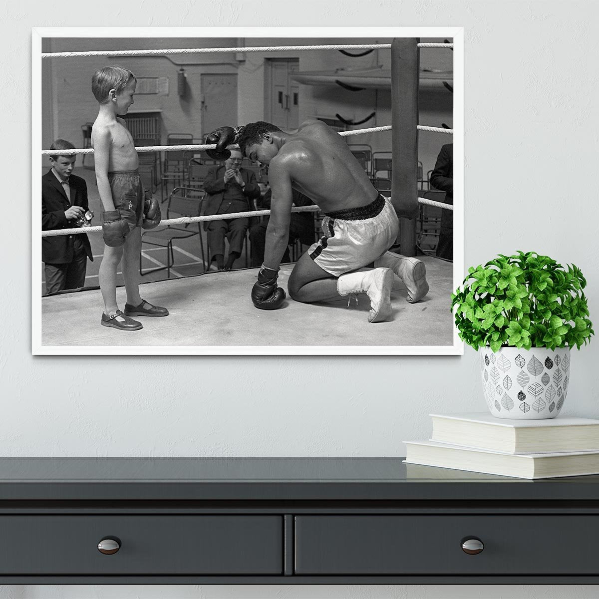 muhammad ali 2 Framed Print - Canvas Art Rocks -6