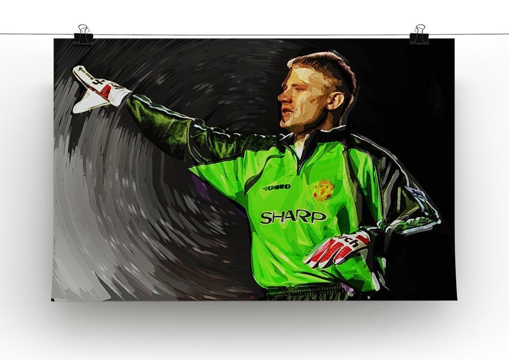 peter schmeichel man utd Canvas Print or Poster - Canvas Art Rocks - 2