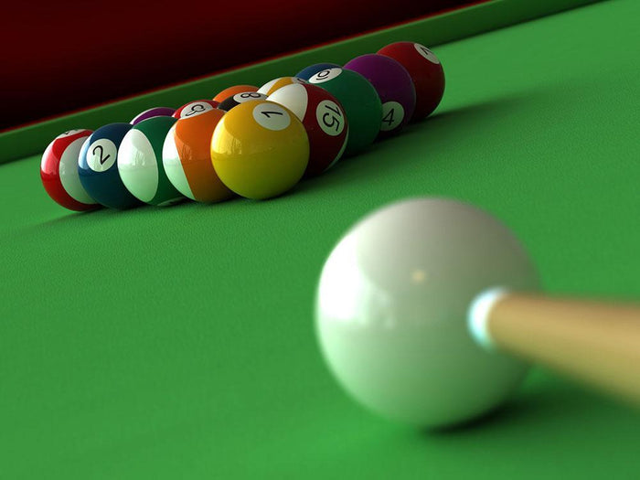 render of billiard Wall Mural Wallpaper