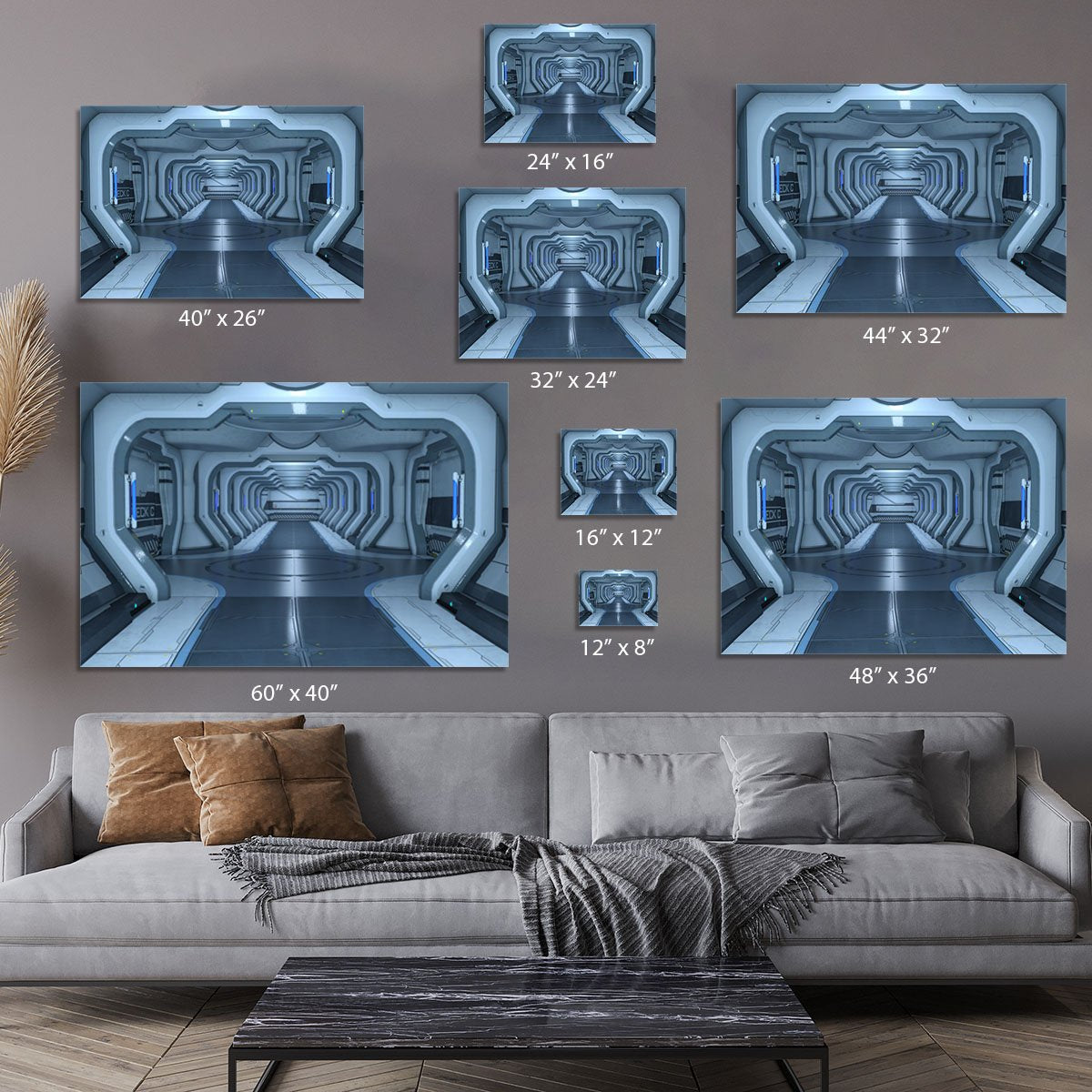space station Canvas Print or Poster