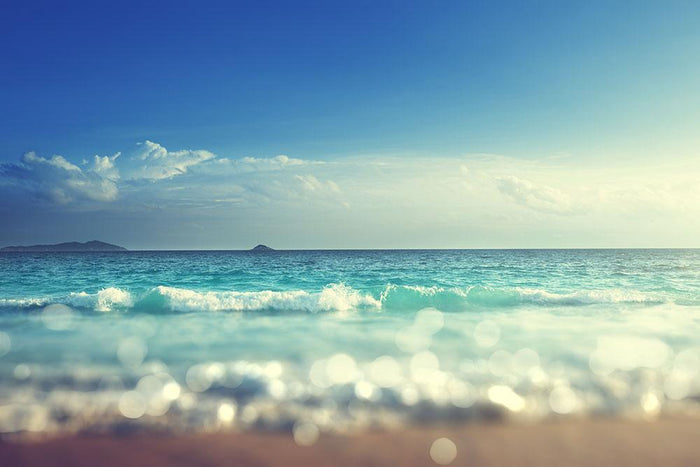 sunset time tilt shift soft Wall Mural Wallpaper