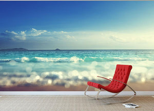 sunset time tilt shift soft Wall Mural Wallpaper - Canvas Art Rocks - 2