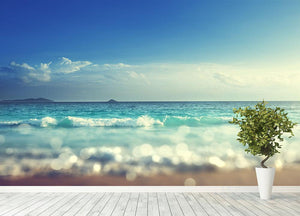 sunset time tilt shift soft Wall Mural Wallpaper - Canvas Art Rocks - 4