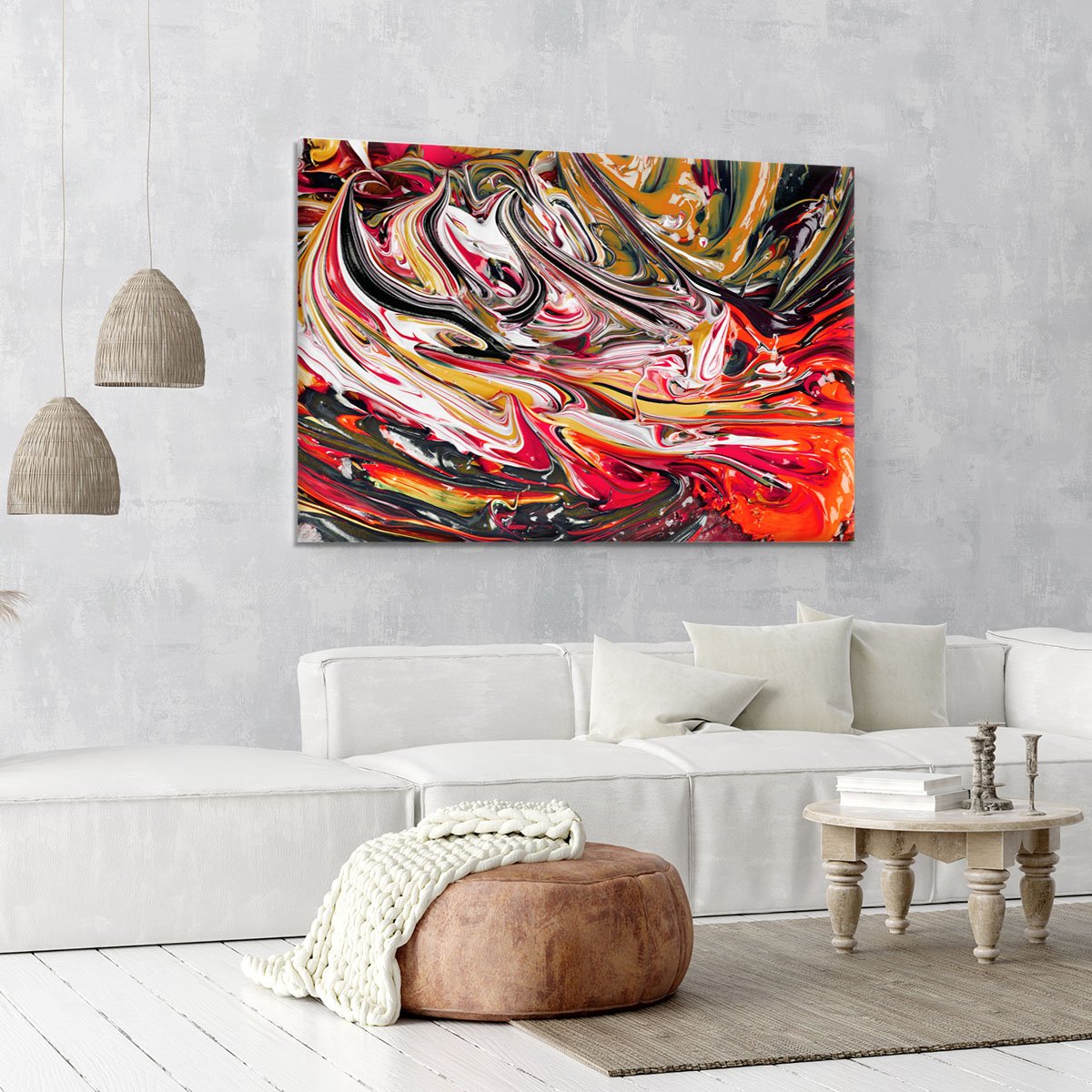 swirl - new Canvas Print or Poster