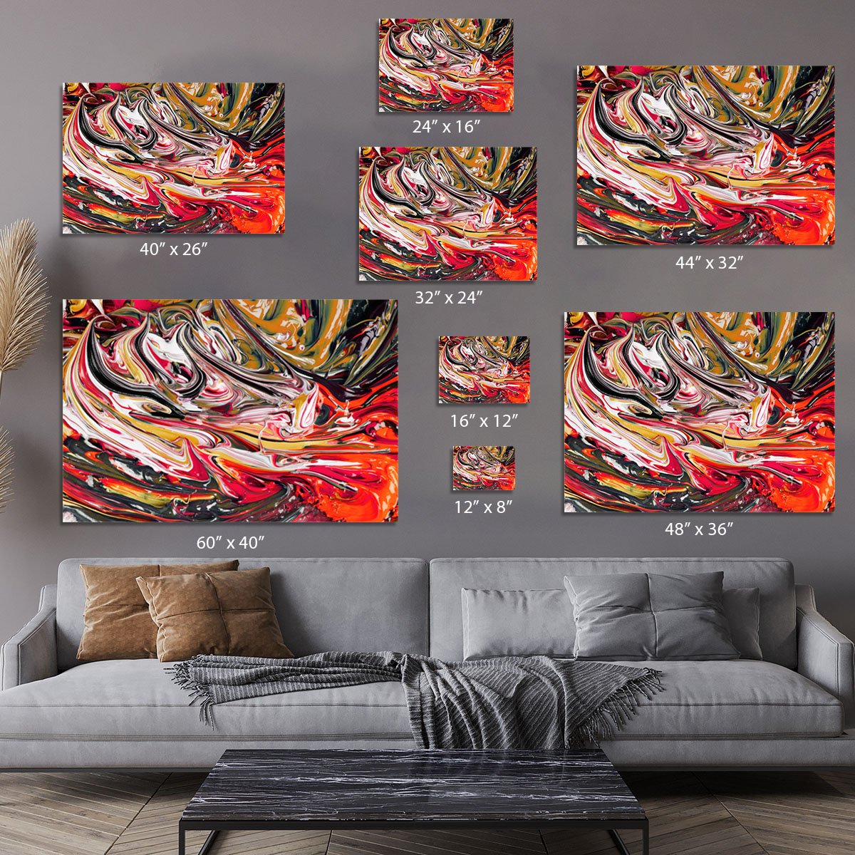 swirl - new Canvas Print or Poster
