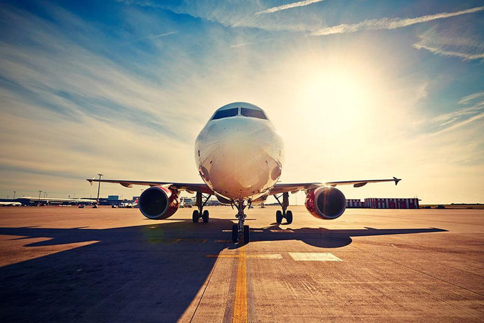 take off at the sunrise Wall Mural Wallpaper