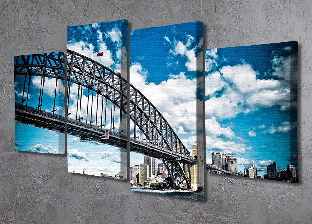 the bridge 4 Split Panel Canvas  - Canvas Art Rocks - 2