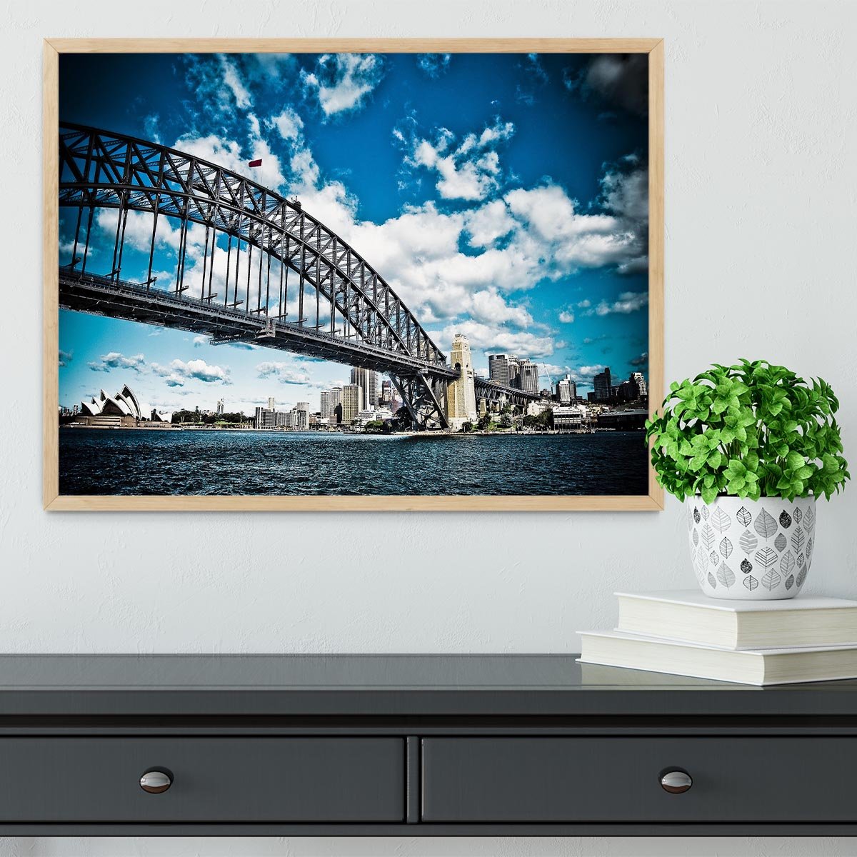 the bridge Framed Print - Canvas Art Rocks - 4