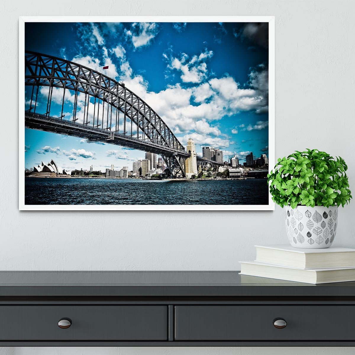 the bridge Framed Print - Canvas Art Rocks -6