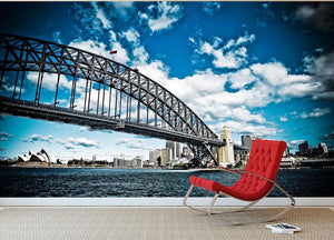 the bridge Wall Mural Wallpaper - Canvas Art Rocks - 2