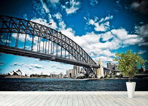 the bridge Wall Mural Wallpaper - Canvas Art Rocks - 4